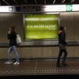 Photos de la campagne STIB dans le Métro