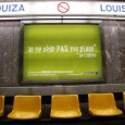 Photos de la campagne STIB dans le Métro